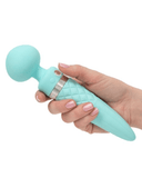 BMS Enterprises Vibrator Pillow Talk Sultry Warming Double Ended Wand Vibrator - Teal