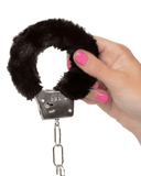 CalExotics Handcuffs Playful Furry Cuffs - Black