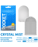 Tenga Masturbator Pocket Tenga Disposable Masturbation Sleeve - Crystal Mist