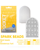 Tenga Masturbator Pocket Tenga Disposable Masturbation Sleeve - Spark Beads