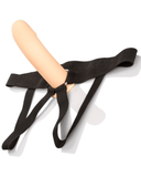 CalExotics Strap Ons PPA with Jock Strap Hollow Silicone Penis Extender - Vanilla