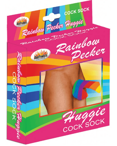 Hott Products Lingerie Rainbow Pecker Huggie Cock Sock