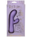 Doc Johnson Rabbit Vibrator Ritual Aura Dual Stimulation Rabbit Vibrator
