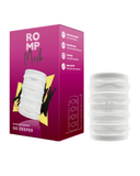 WOW Masturbator Romp Mosh Compact Reversible Manual Stroker - Clear