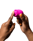 WOW Vibrator Romp Rose Pleasure Air Clitoris Stimulator - Pink
