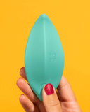 WOW Vibrator Romp Wave Rechargeable Silicone Lay On Vibrator -  Green