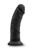 Blush Novelties Dildo Ruse Jammy Silicone Thick Suction Cup 8 Inch Dildo  - Black