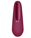 Satisfyer Vibrator Satisfyer Curvy 1+ Pressure Wave + Vibration Stimulator - Dark Red