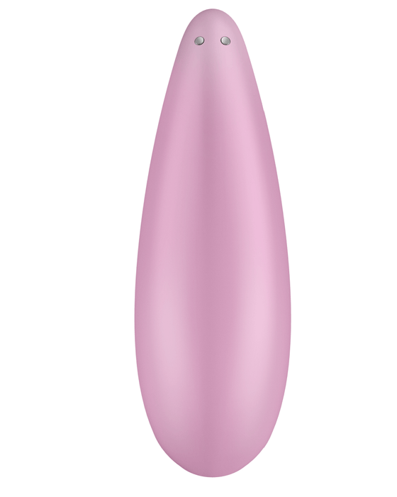 Satisfyer Vibrator Satisfyer Curvy 3+ Pressure Wave + Vibration Stimulator - Pale Pink