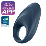 Satisfyer Cock Ring Satisfyer Mighty One App Compatible Silicone Penis Ring