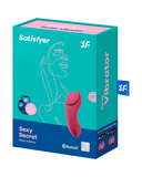 Satisfyer Vibrator Satisfyer Sexy Secret Panty Vibrator with App Control - Wine Red