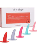 CalExotics Dilator She-ology™ 5-piece Wearable Vaginal Dilator Set by CalExotics