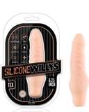 Blush Novelties Dildo Silicone Willy's Tex 6.25 Inch Vibrating Dildo - Vanilla