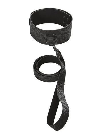 Sportsheets Restraints Sincerely Locking Lace Collar And Leash