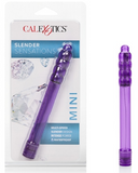 CalExotics Vibrator Purple Slender Sensations Waterproof Vibrator
