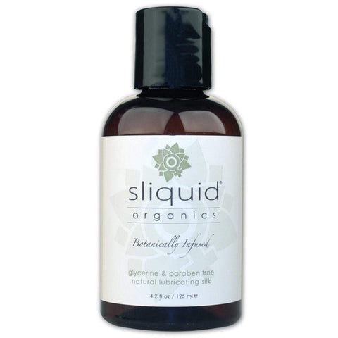 Sliquid Lubricant Sliquid Organics Silk Water/Silicone Hybrid Lubricant 4.2 oz