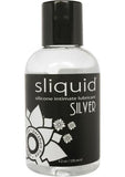 Sliquid Lubricant 4.2 oz Sliquid Silver Silicone Lubricant - Various Sizes