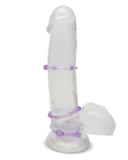 Blush Novelties Cock Ring Stay Hard Beaded Cock Ring 3 Package
