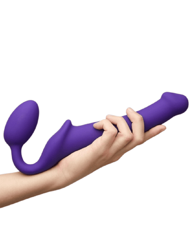 Lovely Planet Strap Ons Strap-on-Me Medium Wearable Strapless Strap-On Dildo - Purple