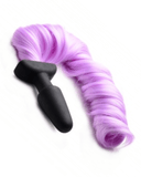 XR Brands Butt Plug TAILZ Purple Pony Tail Anal Plug