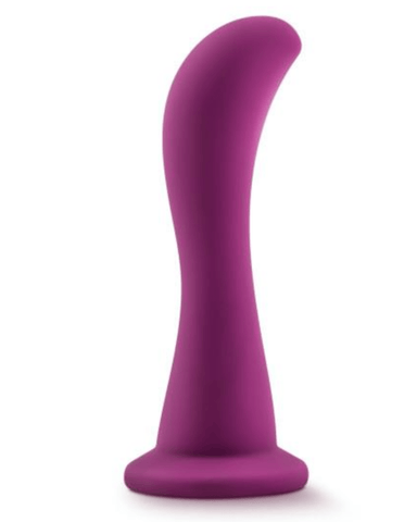 Blush Novelties Dildo Temptasia Bellatrix 6.25 Inch G-Spot Dildo - Plum Purple