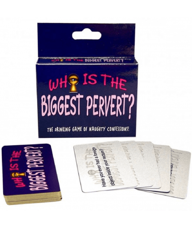 Kheper Games Game Who is the Biggest Pervert? Drinking Card Game