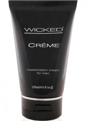 Wicked Lubes Lubricant Wicked Creme Coconut Oil Based Masturbation Cream for Men