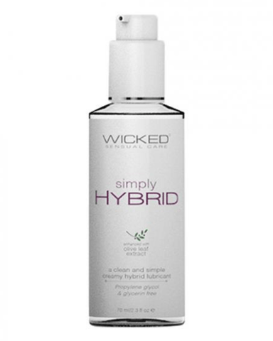 Wicked Sensual Care Lubricant Wicked Simply Hybrid Lubricant 2.3 oz