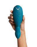Womanizer Rabbit Vibrator Womanizer Duo 2 Pleasure Air Clitoral & G-Spot Rabbit - Petrol Blue